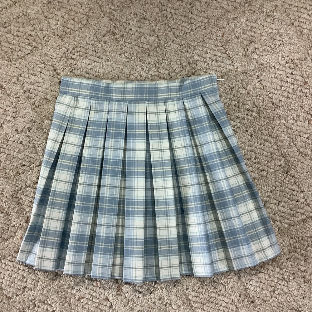 CALI 1850 Pleated Plaid Skirt 137 - Picture 3 of 10